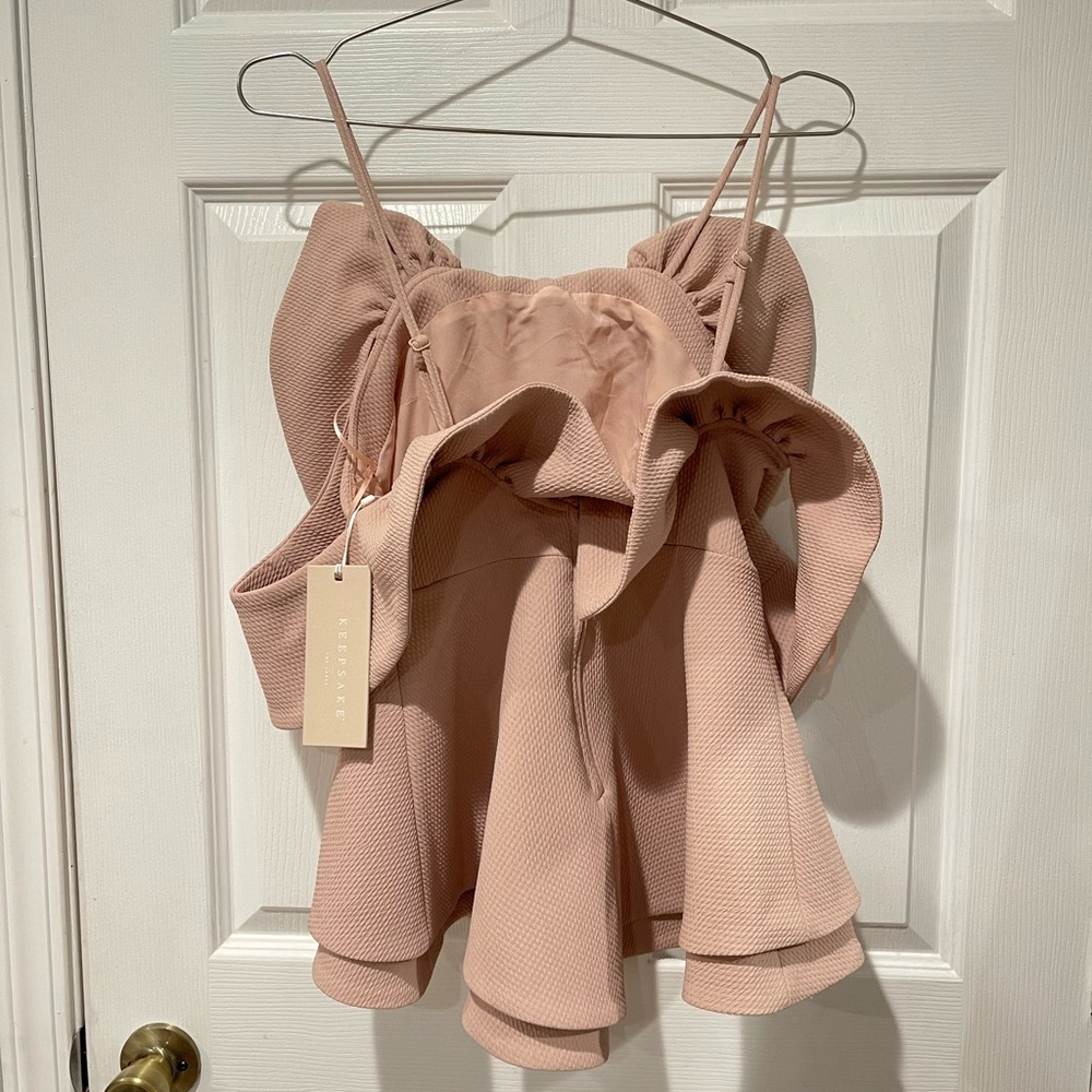 KEEPSAKE the Label Pink Ruffle Blouse - Picture 5 of 6